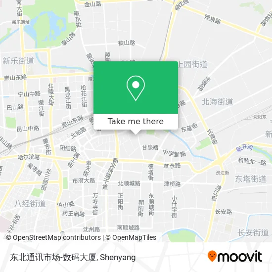 东北通讯市场-数码大厦 map
