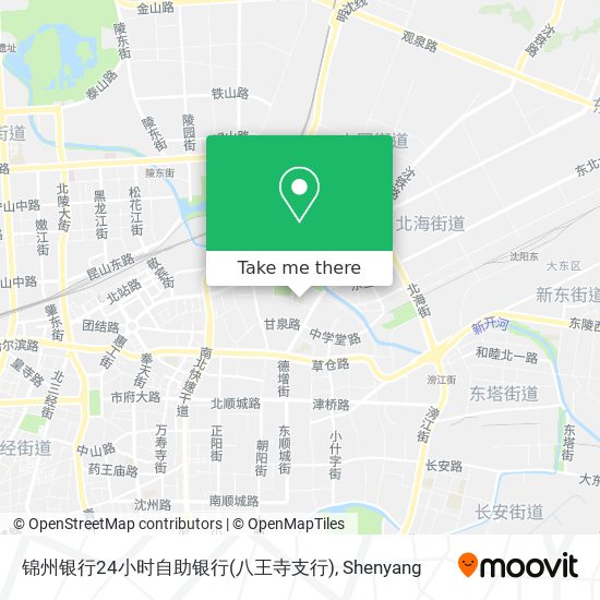 锦州银行24小时自助银行(八王寺支行) map