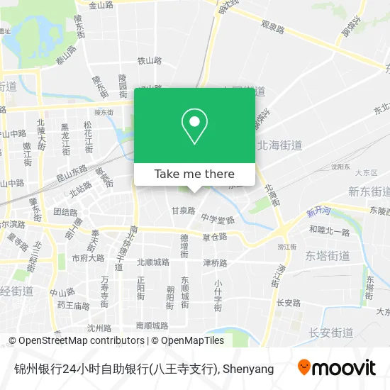 锦州银行24小时自助银行(八王寺支行) map