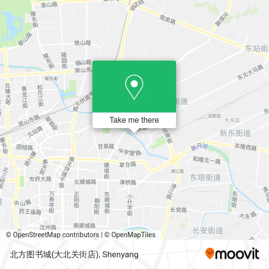 北方图书城(大北关街店) map
