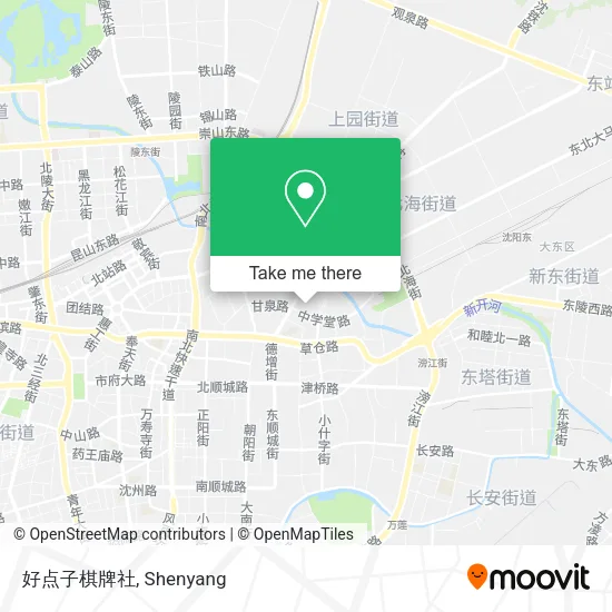 好点子棋牌社 map