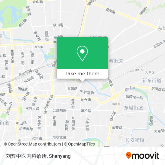 刘辉中医内科诊所 map