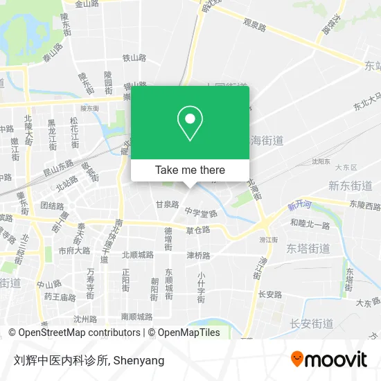 刘辉中医内科诊所 map