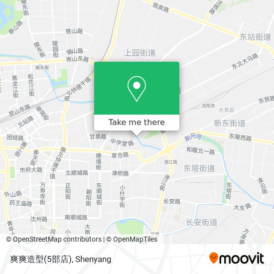 爽爽造型(5部店) map