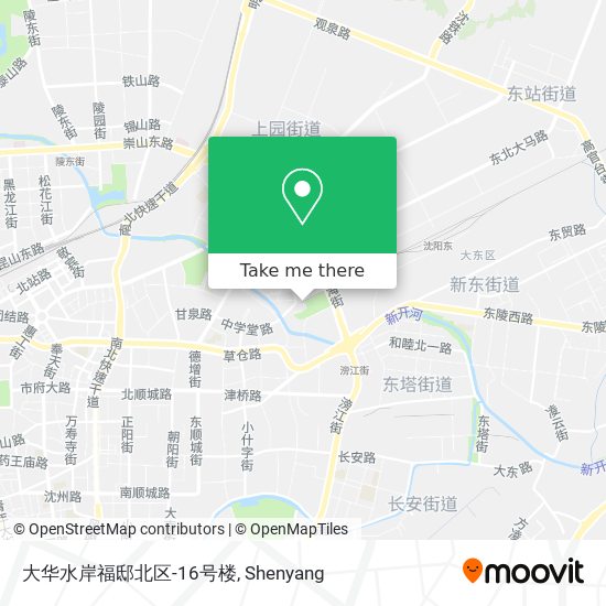 大华水岸福邸北区-16号楼 map