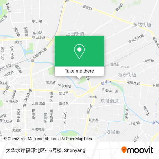 大华水岸福邸北区-16号楼 map