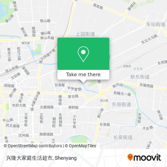 兴隆大家庭生活超市 map