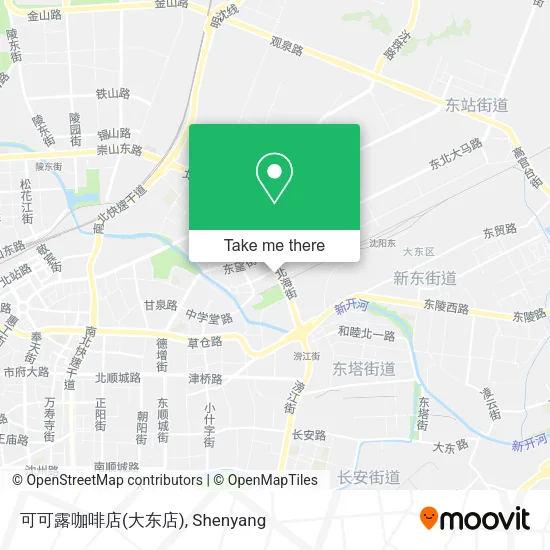 可可露咖啡店(大东店) map