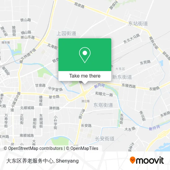 大东区养老服务中心 map