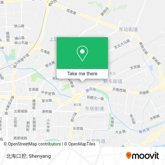 北海口腔 map