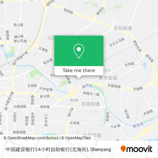 中国建设银行24小时自助银行(北海街) map