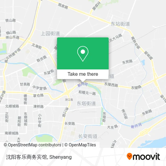 沈阳客乐商务宾馆 map