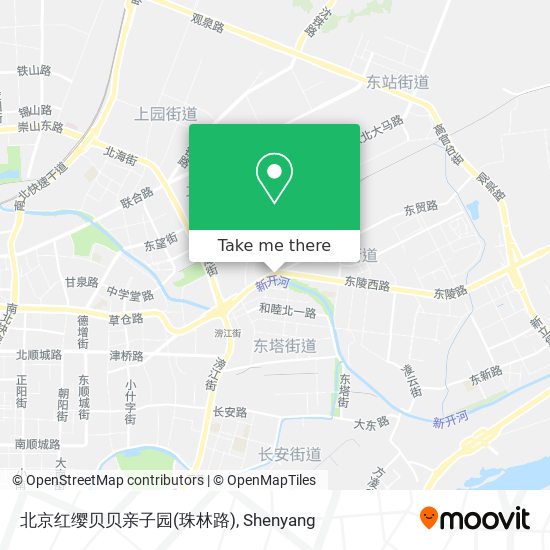 北京红缨贝贝亲子园(珠林路) map