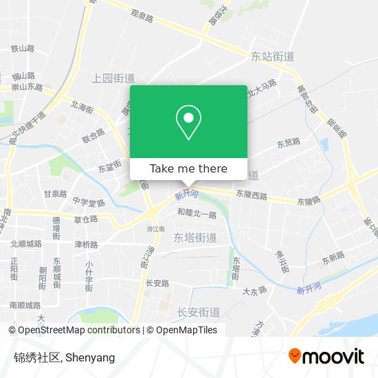 锦绣社区 map