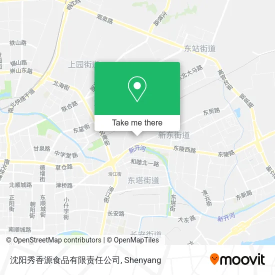 沈阳秀香源食品有限责任公司 map