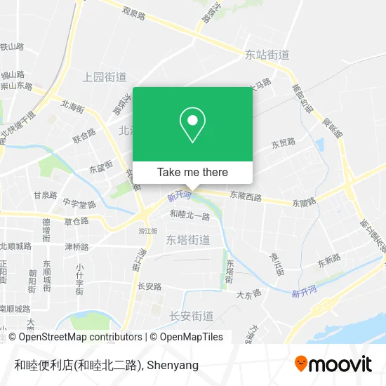 和睦便利店(和睦北二路) map