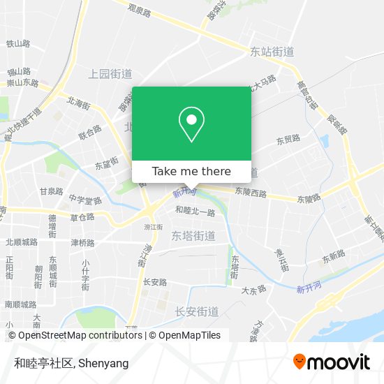 和睦亭社区 map