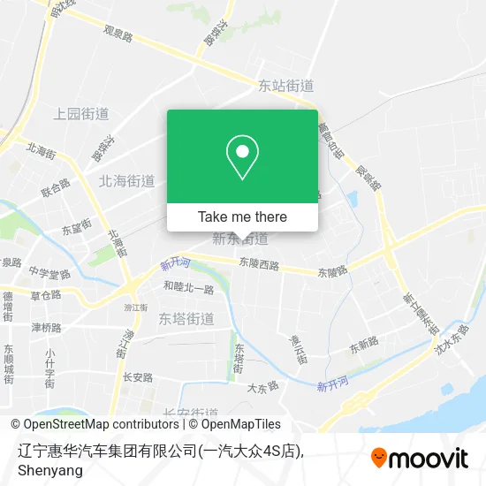 辽宁惠华汽车集团有限公司(一汽大众4S店) map