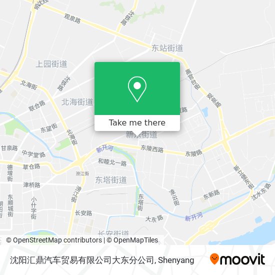 沈阳汇鼎汽车贸易有限公司大东分公司 map