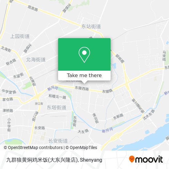 九群狼黄焖鸡米饭(大东兴隆店) map