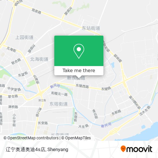 辽宁奥通奥迪4s店 map