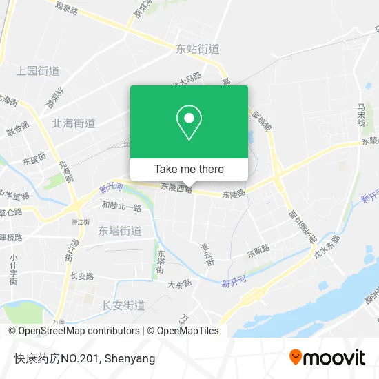 快康药房NO.201 map