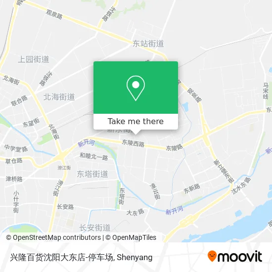 兴隆百货沈阳大东店-停车场 map