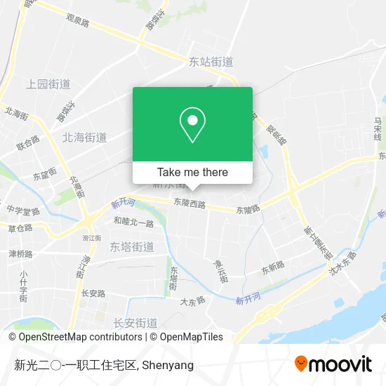 新光二〇-一职工住宅区 map