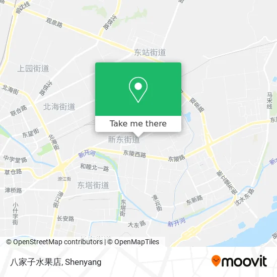 八家子水果店 map
