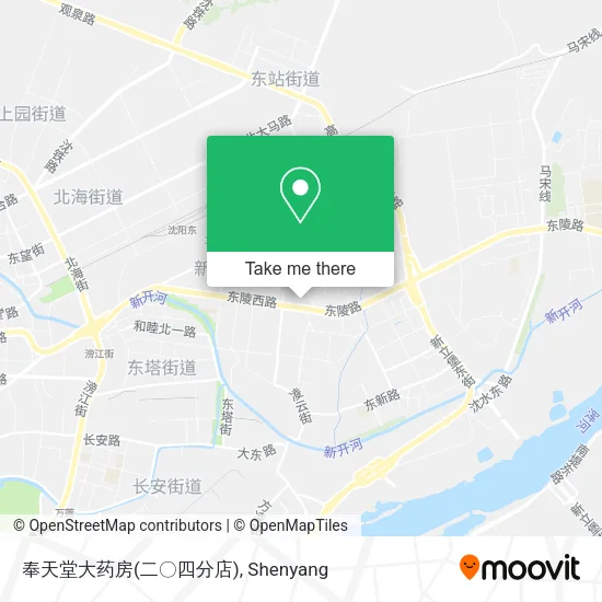 奉天堂大药房(二〇四分店) map