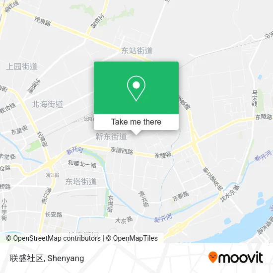 联盛社区 map