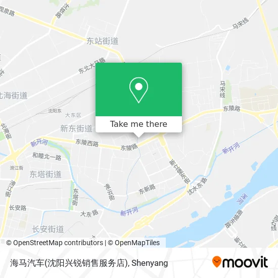 海马汽车(沈阳兴锐销售服务店) map