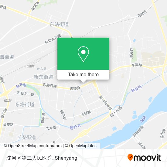 沈河区第二人民医院 map