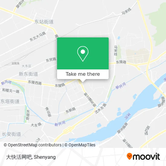 大快活网吧 map