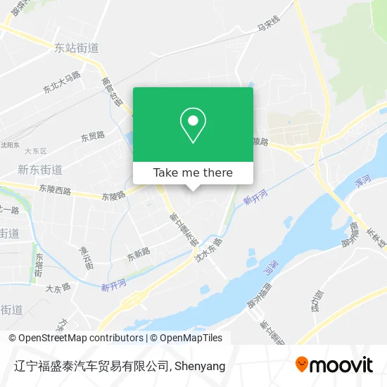 辽宁福盛泰汽车贸易有限公司 map