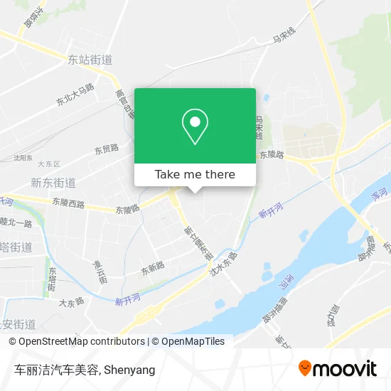 车丽洁汽车美容 map