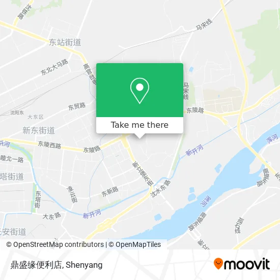 鼎盛缘便利店 map