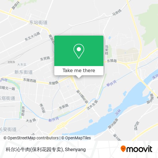科尔沁牛肉(保利花园专卖) map
