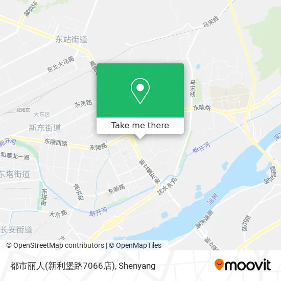 都市丽人(新利堡路7066店) map