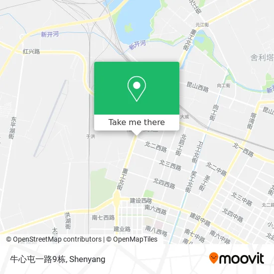 牛心屯一路9栋 map
