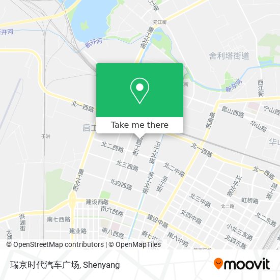 瑞京时代汽车广场 map