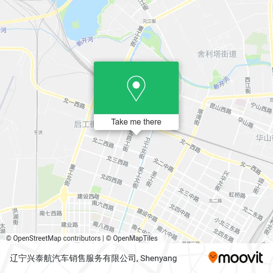辽宁兴泰航汽车销售服务有限公司 map