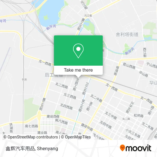 鑫辉汽车用品 map