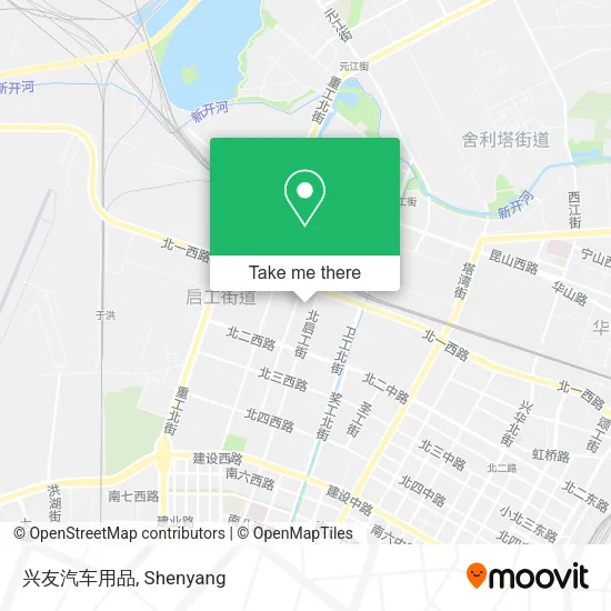 兴友汽车用品 map