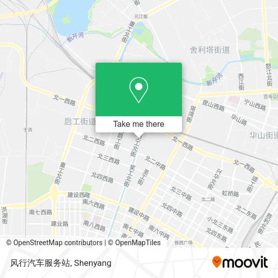 风行汽车服务站 map