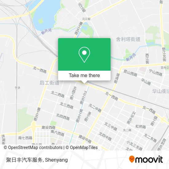 聚日丰汽车服务 map