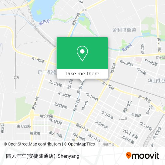 陆风汽车(安捷陆通店) map