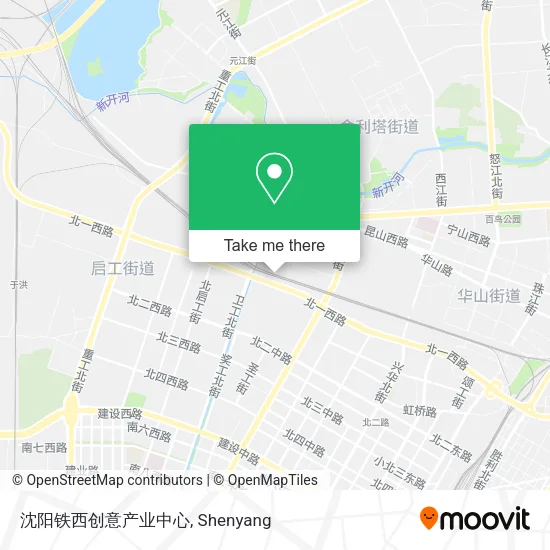 沈阳铁西创意产业中心 map