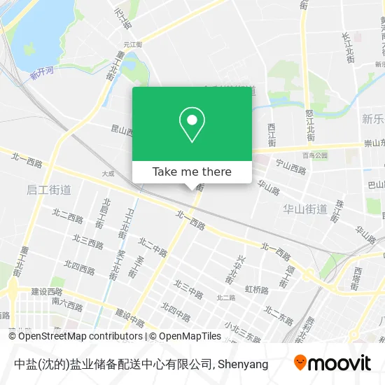 中盐(沈的)盐业储备配送中心有限公司 map