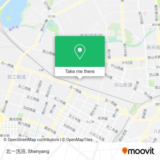北一洗浴 map